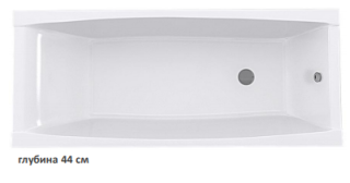 Santek Санторини 170x70 прямоугольная белая 1WH302487